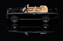 Load image into Gallery viewer, GFCC 1:64 Black 1993 Corniche IV Drophead Convertible Model Diecast Metal Car