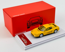 Load image into Gallery viewer, XF 1:64 Yellow Testarossa F110 Racing Sports Diecast Model Metal Car New Collection