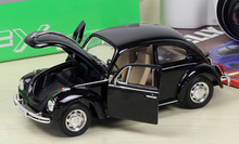 Load image into Gallery viewer, WELLY 1:24 VW Classic Vintage Beetle Model Diecast Metal Car Display