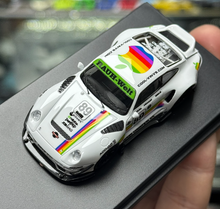 Load image into Gallery viewer, DCM 1:64 White RWB 993 Apple #89 Sports Model Diecast Metal Car New Collection