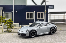 Load image into Gallery viewer, MINIGT 1:64 Ice Gray Porsche 911 Dakar Sports Model Diecast Metal Car New Collection