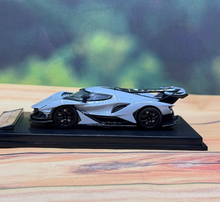 Load image into Gallery viewer, SCArt 1:64 Gray Intensa Emozione IE Racing Sports Model Diecast Metal Car New