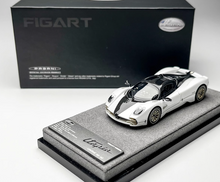 Load image into Gallery viewer, Figart 1:64 Pearl White UTOPIA Racing Sports Model Diecast Resin Car New Collection