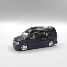 Load image into Gallery viewer, GOC 1:64 Black GMC Savana Cutaway Van MPV RV Model Diecast Metal Car New