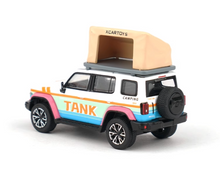 Load image into Gallery viewer, XCARTOYS 1:64 Tank 300 Roof Tent Camp Sports ORV SUV Model Diecast Metal Car