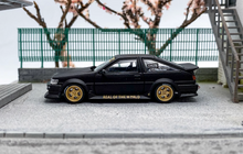 Load image into Gallery viewer, SW 1:64 JDM Black AE86 Levin RWB Widebody Sports Model Diecast Metal Car New