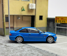 Load image into Gallery viewer, SH 1:64 Blue M3 E46 CLS Coupe Racing Sports Model Diecast Metal Car New