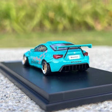 Load image into Gallery viewer, DCM 1:64 Blue JDM GT45 86 GR Pandem Racing Sports Model Diecast Metal Car BN