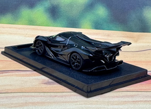 Load image into Gallery viewer, SCArt 1:64 Black Intensa Emozione IE Racing Sports Model Diecast Metal Car New