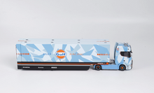 Load image into Gallery viewer, 1:64 Scania S730 Blue Enclosed Double Deck Truck Model Diecast Metal Car New