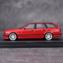 Load image into Gallery viewer, Mortal 1:64 Red M5 E34 Touring Wagon Sports Model Diecast Metal Car New Collection