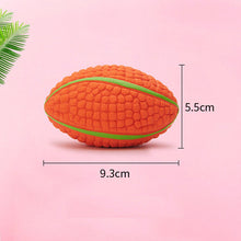 Load image into Gallery viewer, Dog Squeaky Toys Chew Rubber Pet Play Fetch Reduce Anxiety Puppy Cat Non-Toxic