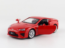 Load image into Gallery viewer, CCA 1:43 Red LFA Hatchback Racing Sports Model Toy Diecast Metal Car BN