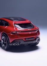 Load image into Gallery viewer, Bburago 1:64 Red FUV Purosangue Sports Model Diecast Metal Car New Collection