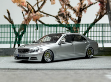Load image into Gallery viewer, 1:64 AD Silver S-Class S600L W221 VIP Luxury Sedan Model Diecast Metal Car New Collection