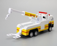 Load image into Gallery viewer, CCA 1:72 Volvo Shell Rescue Trailer Truck Model Toy Diecast Metal Car BN