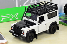 Load image into Gallery viewer, WELLY 1:24 Defender 90 SUV Off Road Classic Model Diecast Metal Car Display