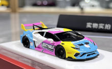 Load image into Gallery viewer, 1:64 Cartoon LP610 Huracan GT Sports Model Diecast Resin Car New Collection