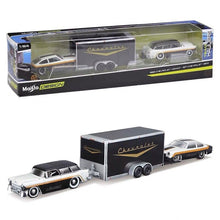 Load image into Gallery viewer, Maisto 1:64 1955 Noman Trailer 1971 Vega Haulers Model Diecast Metal Car New