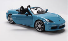 Load image into Gallery viewer, Bburago 1:24 718 Boxter Convertible Racing Sports Model Toy Diecast Metal Car