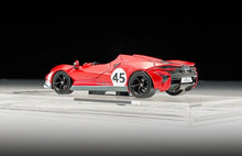 Load image into Gallery viewer, CM 1:64 Red 45 Elva Super Racing Sports Model Toy Diecast Metal Car Box