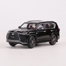 Load image into Gallery viewer, GCD 1:64 Black LX600 SUV Off Road Sports GR Model Diecast Metal Car Box New