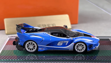 Load image into Gallery viewer, U2 1:64 Blue FXXK EVO #67 Super Racing Sports Model Diecast Resin Car New Collection