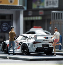Load image into Gallery viewer, 1:64 Painted Figure Mini Model Toy Miniature Car Scenes Resin Caual Thinking Man