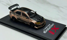 Load image into Gallery viewer, CM 1:64 JDM Bronze EVO Lancer 9 IX Widebody Sports Model Diecast Metal Car New