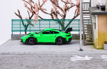 Load image into Gallery viewer, SOLO 1:64 Green 2021 911 GT3 RS 992 Racing Sports Model Diecast Resin Car New