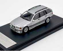 Load image into Gallery viewer, Mortal 1:64 Silver Alpina B8 E36 Wagon Sports Model Diecast Metal Car New Collection