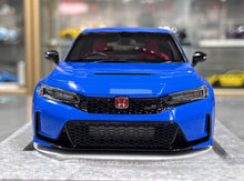 Load image into Gallery viewer, MH 1:18 Blue Civic Type R FL5 Turbo Vtec Engine Model Diecast Metal Car New Collection