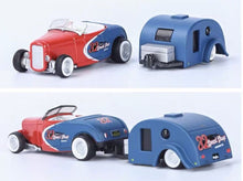 Load image into Gallery viewer, Maisto 1:64 1932 Ford Roadster Traveler Trailer Tow & Go Model Metal Car New