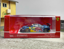 Load image into Gallery viewer, TW 1:64 2021 DTM Monza 488 GT3 Racing Sports Model Diecast Metal Car