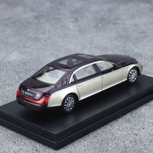 Load image into Gallery viewer, SH 1:64 Red Gold Maybach 62 Luxury Sedan Sports Model Diecast Metal Car BN