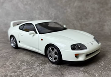 Load image into Gallery viewer, LCD 1:18 White JDM Supra A80 Coupe Racing Sports Model Diecast Metal Car New