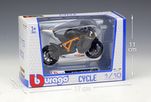 Load image into Gallery viewer, Bburago 1:18 Black 1190 RC8 R KTM Sports Model Diecast Metal Motorcycle New
