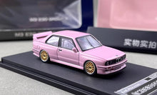 Load image into Gallery viewer, Mortal 1:64 Pink E30 M3 Coupe Sports Model Diecast Metal Car New Collection