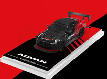 Load image into Gallery viewer, TM 1:64 M4 Gulf Advan Coupe Figure Sports Model Diecast Metal Car New Collection
