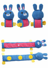 Load image into Gallery viewer, Dog Squeaky Toys Rabbie Shape Chew Puppy Fluffy Feeding Toy Teeth Grinding Pet