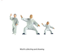 Load image into Gallery viewer, 1:64 Painted Figure Mini Model Miniature Resin Diorama Tai Chi Grandpa Grandma