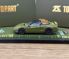 Load image into Gallery viewer, Topart 1:64 HEC Green NSX R NA1 Sports Open Model Diecast Metal Car New Collection