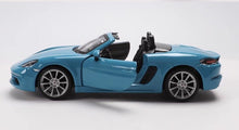 Load image into Gallery viewer, Bburago 1:24 718 Boxter Convertible Racing Sports Model Toy Diecast Metal Car