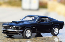 Load image into Gallery viewer, WELLY 1:36 1969 Mustang Boss 429 Muscle Sports Model Diecast Toy Metal Car BN
