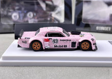 Load image into Gallery viewer, SW 1:64 Pink 1965 Mustang RTR #43 Coupe Sports Model Diecast Metal Car New Collection