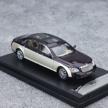Load image into Gallery viewer, SH 1:64 Red Gold Maybach 62 Luxury Sedan Sports Model Diecast Metal Car BN