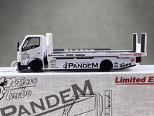 Load image into Gallery viewer, MT 1:64 White Pandem H300 Flatbed Tow Truck Custom Model Diecast Metal Car BN