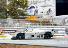 Load image into Gallery viewer, YS 1:64 Silver C9 #61 Racing Sports Model Diecast Metal Car New Collection
