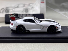 Load image into Gallery viewer, HM 1:64 White Viper ACR Racing Sports Model Diecast Metal Car New Collection
