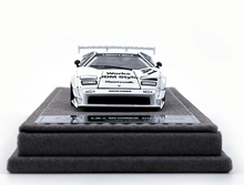 Load image into Gallery viewer, Topart 1:64 White LBWK Countach Racing Sports Model Diecast Metal Car New Collection